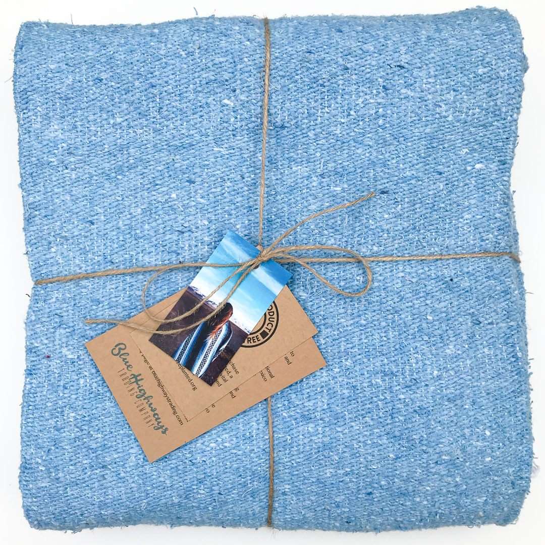 Sayulita Collection: Solid Color Mexican Blanket