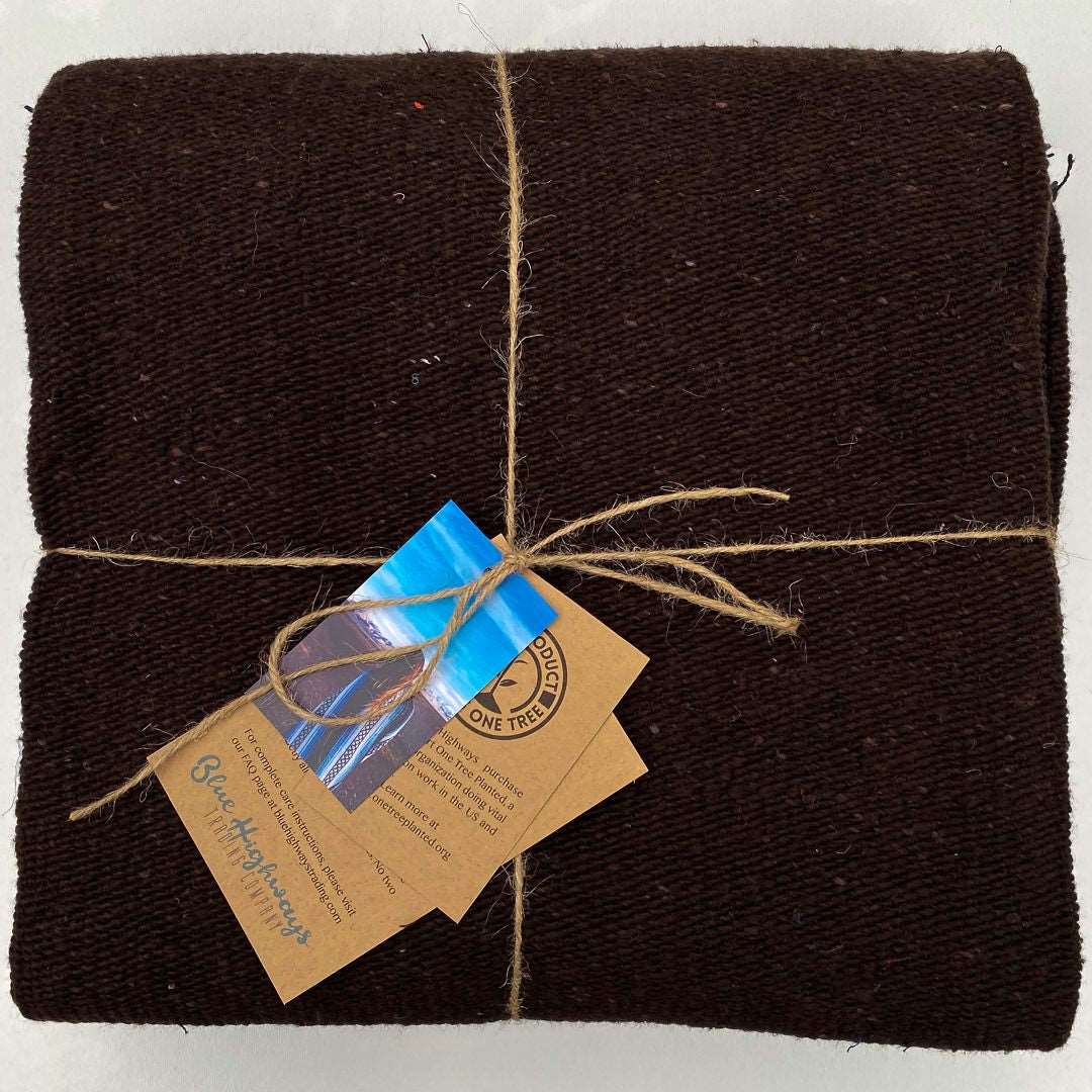 Sayulita Collection: Solid Color Mexican Blanket